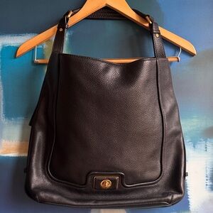 Marc By Marc Jacobs Revolution Black Pebbled Leather Bag